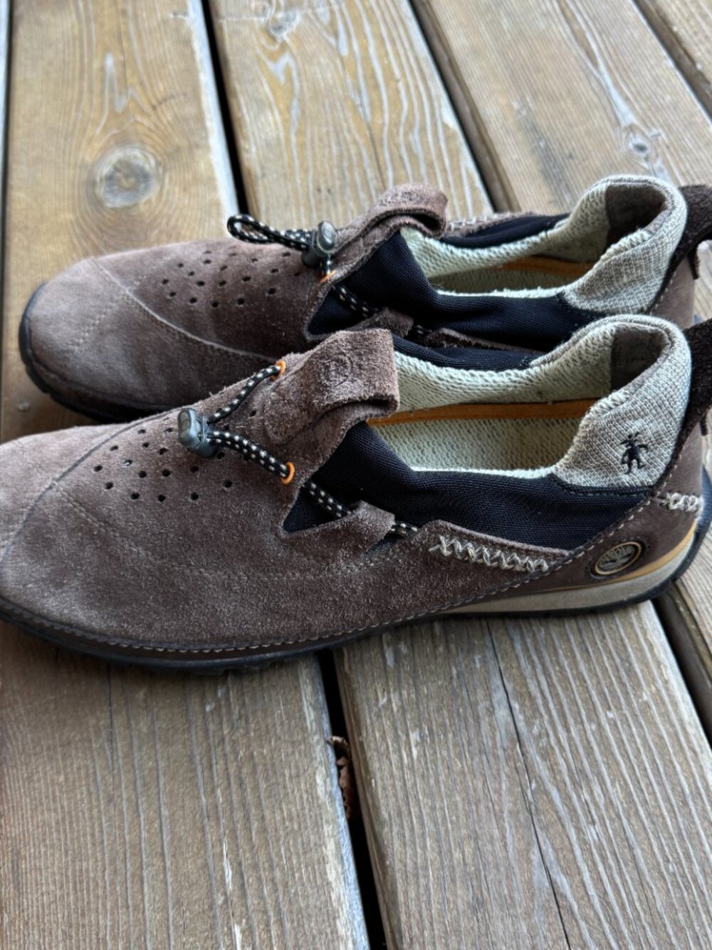 Timberland SmartWool Power Lounger Brown Suede Loafer Slip On in Men's 10 - Picture 9 of 16